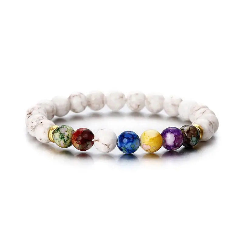 Women's Colorful Beaded Yoga Balance Energy Beads Bracelets
