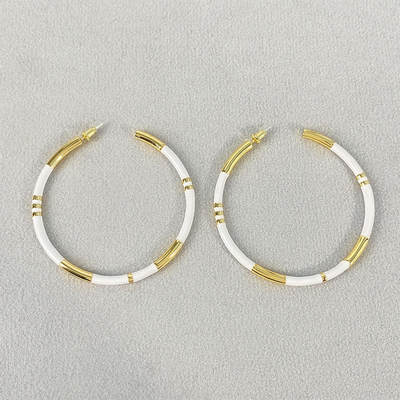 Patch Female French Entry Lux Niche Earrings