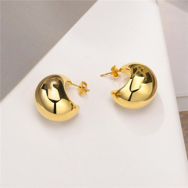 Shaped High-grade Female Personalized Cold Style Earrings