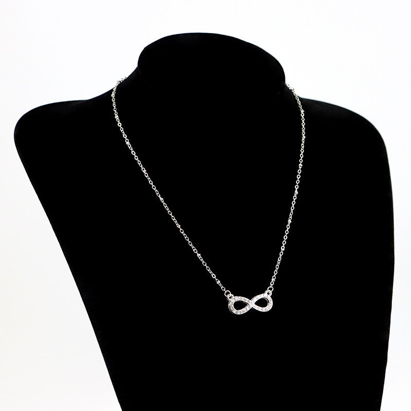 Women's Fashion Micro Inlaid Zircon Full Diamond Unlimited Necklaces
