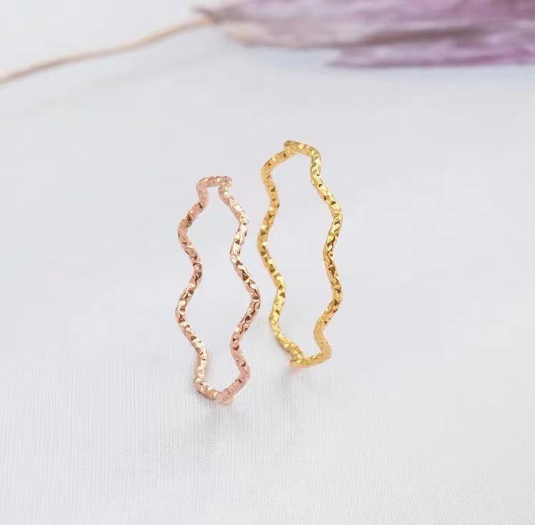 Women's Design Light Luxury Fashion Personality Titanium Steel Rings