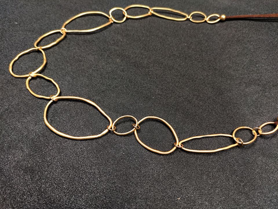 Women's Exaggerated Style Chain Simple Single Layer Necklaces