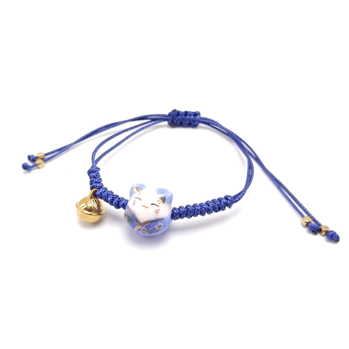 Cute Ceramic Lucky Cat Kitty Female Bracelets