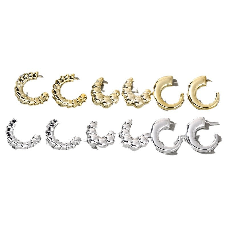 Women's Affordable Luxury Fashion Niche Design Irregular Earrings