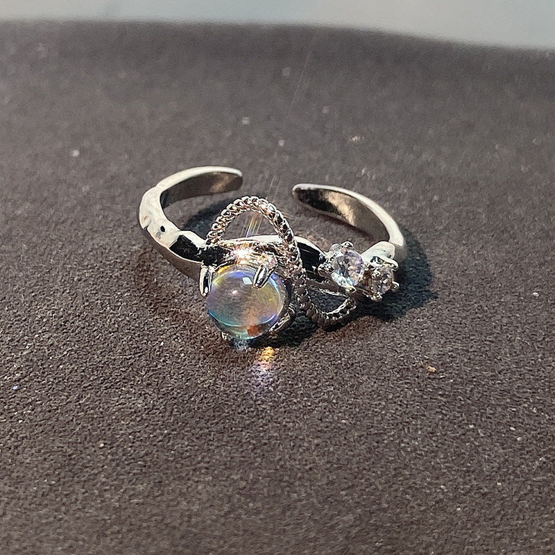 Design Irregular Simple Light Luxury High-grade French Rings