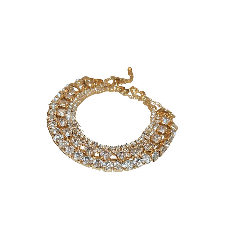 Diamond Set Light Luxury Temperament Girlfriends Bracelets