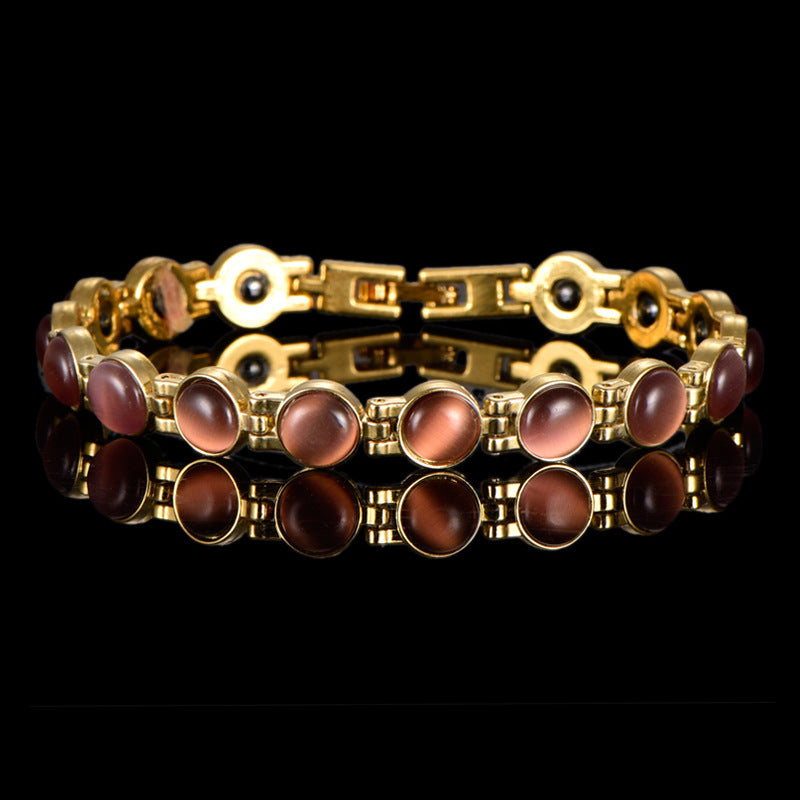 Opal Crystal Simple Fashion Gold-plated Female Bracelets