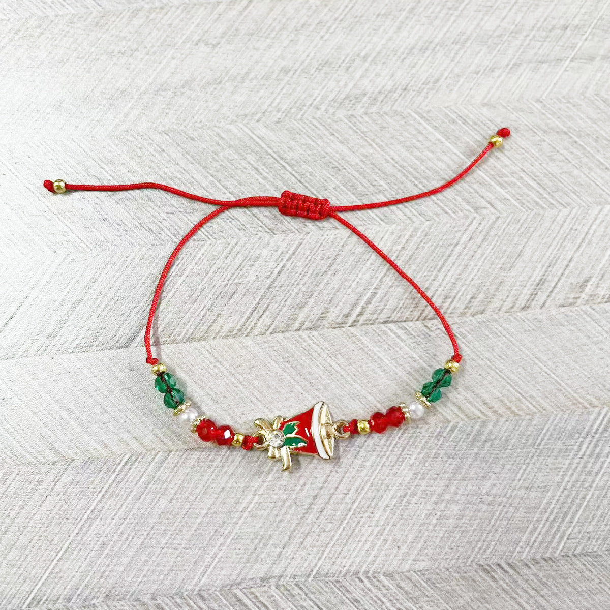 Adjustable Snowflake Santa Claus Christmas Tree Bracelets
