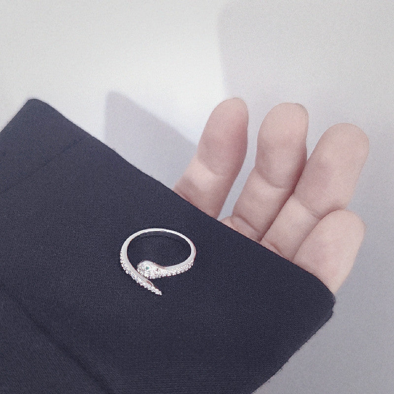 Fashion Personality Copper Micro Inlay Full Rings