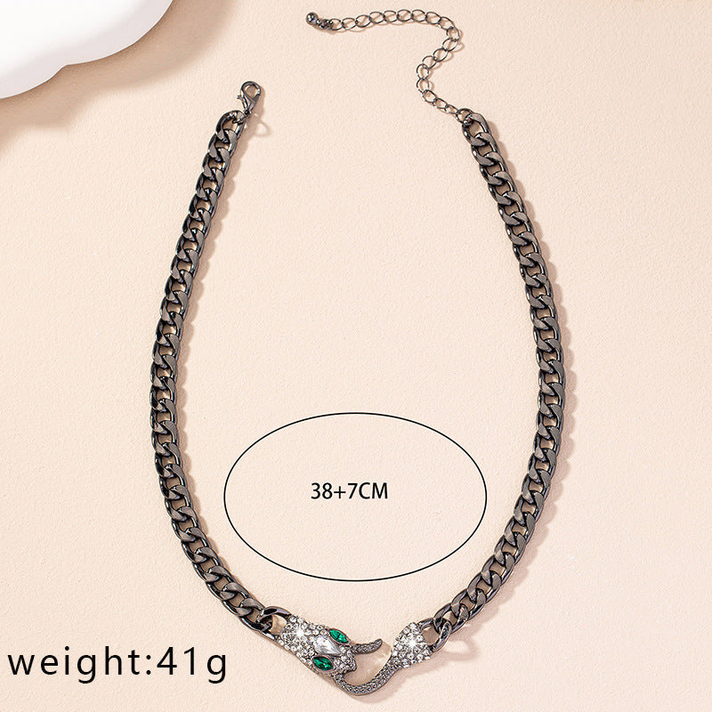 Women's & Men's Year Of Snake For Personality Punk Light Luxury Pendants