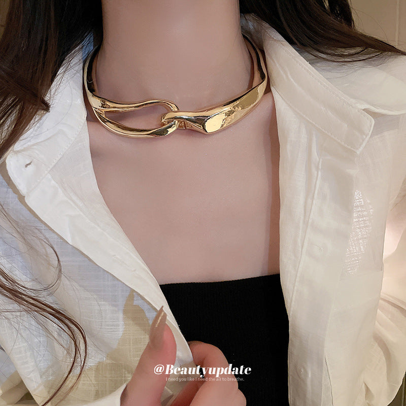 Hinge Glossy Niche Personalized Cold Style Necklaces