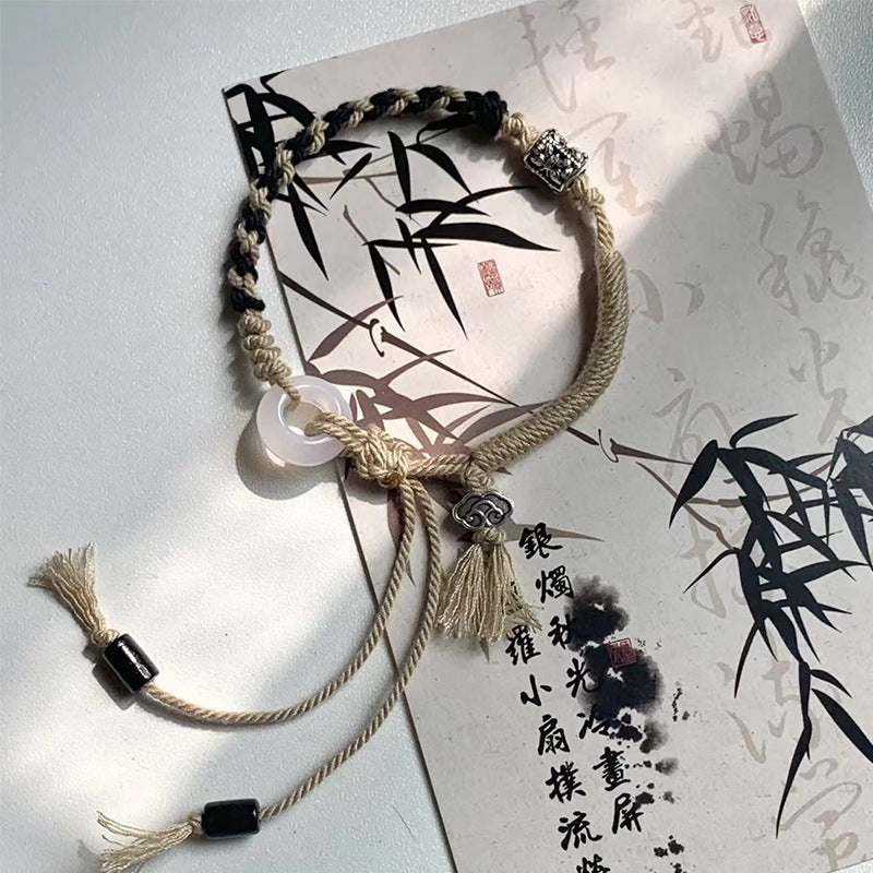 Women's National Fashion Bamboo Butterfly Retro Ethnic Bracelets