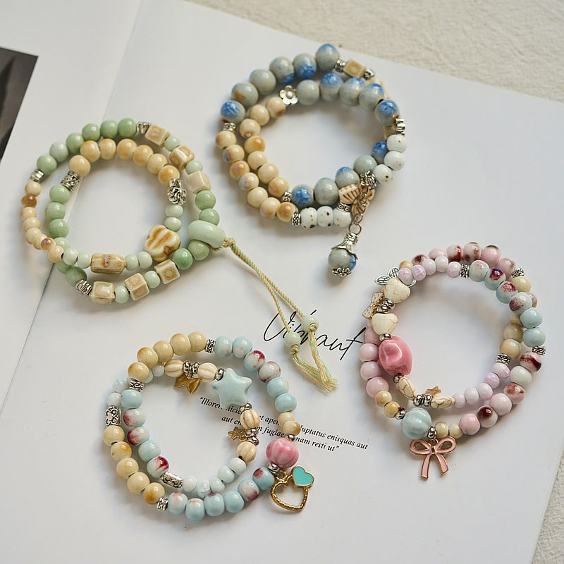 Women's High-grade Simple Chinese Style Girlfriends Mori Bracelets