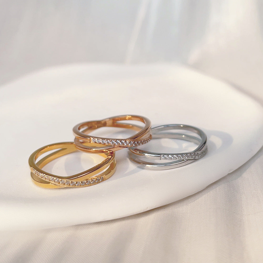 Rose Gold Titanium Steel Does Not Rings