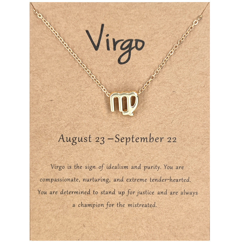 Creative Twee Constellations Constellation Card Choker Necklaces