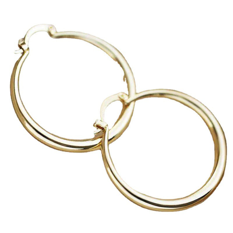 Exaggerated Personalized Big Circle Popular Fashion Earrings