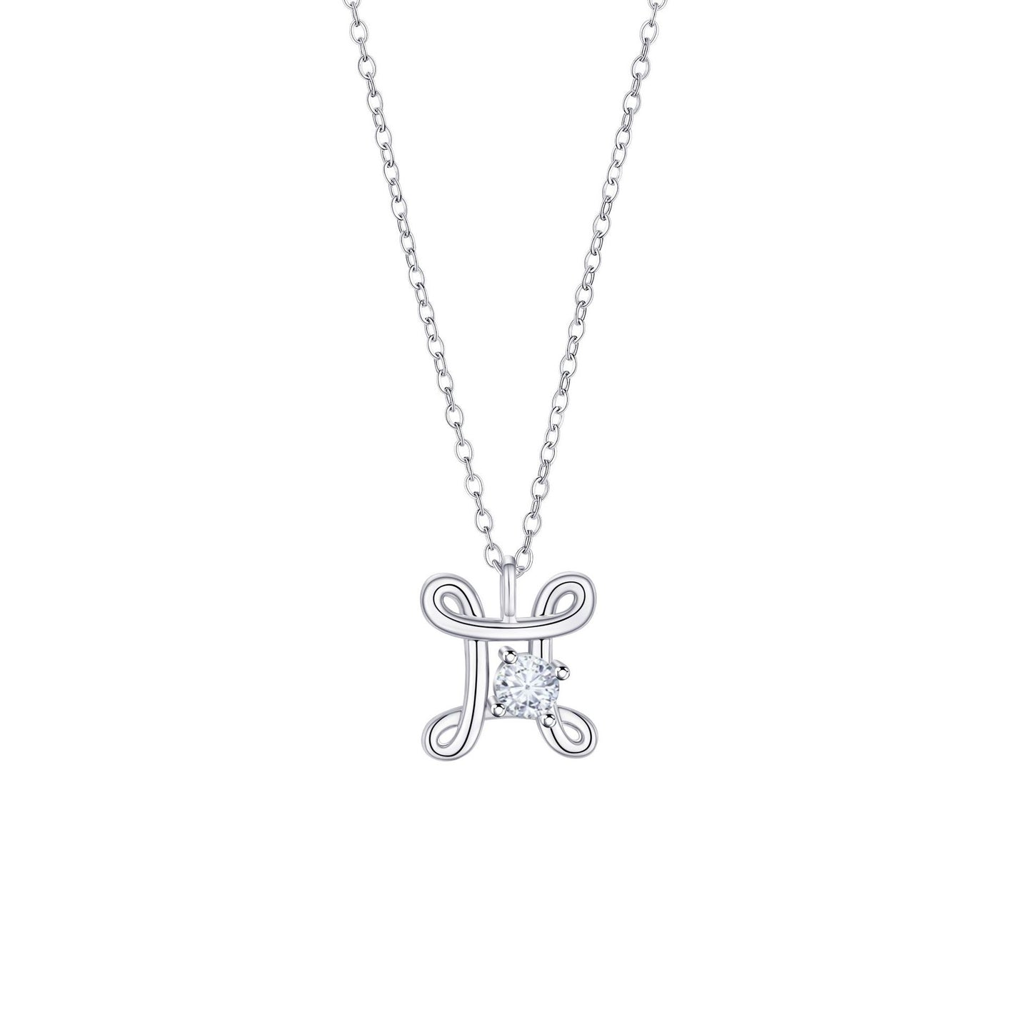 Twee Constellation Series Female Temperament Light Luxury Stainless Steel Necklaces