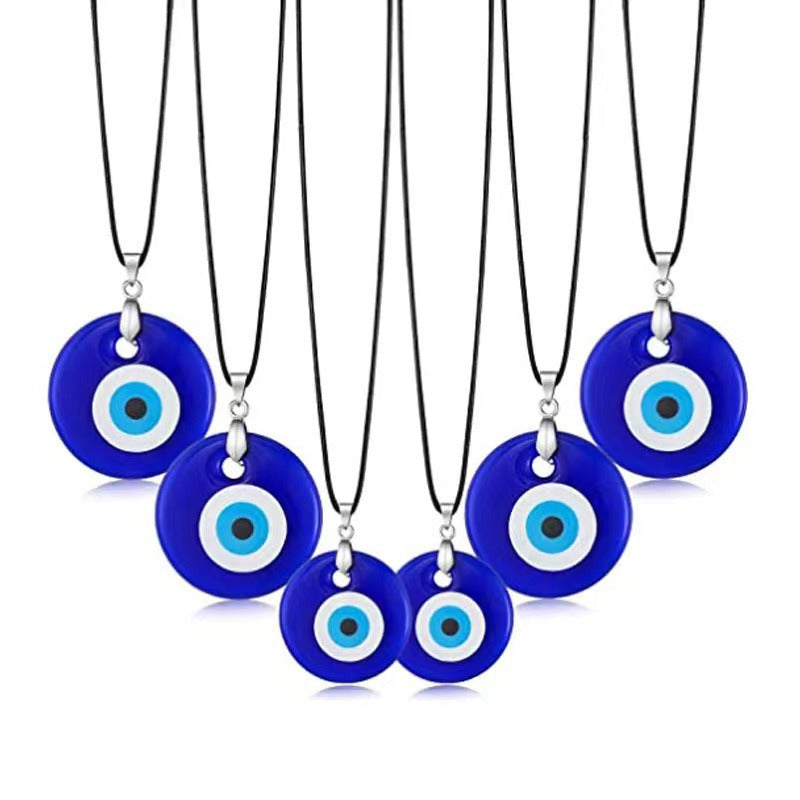 Eye Wax Rope Turkish Blue Eyes Necklaces