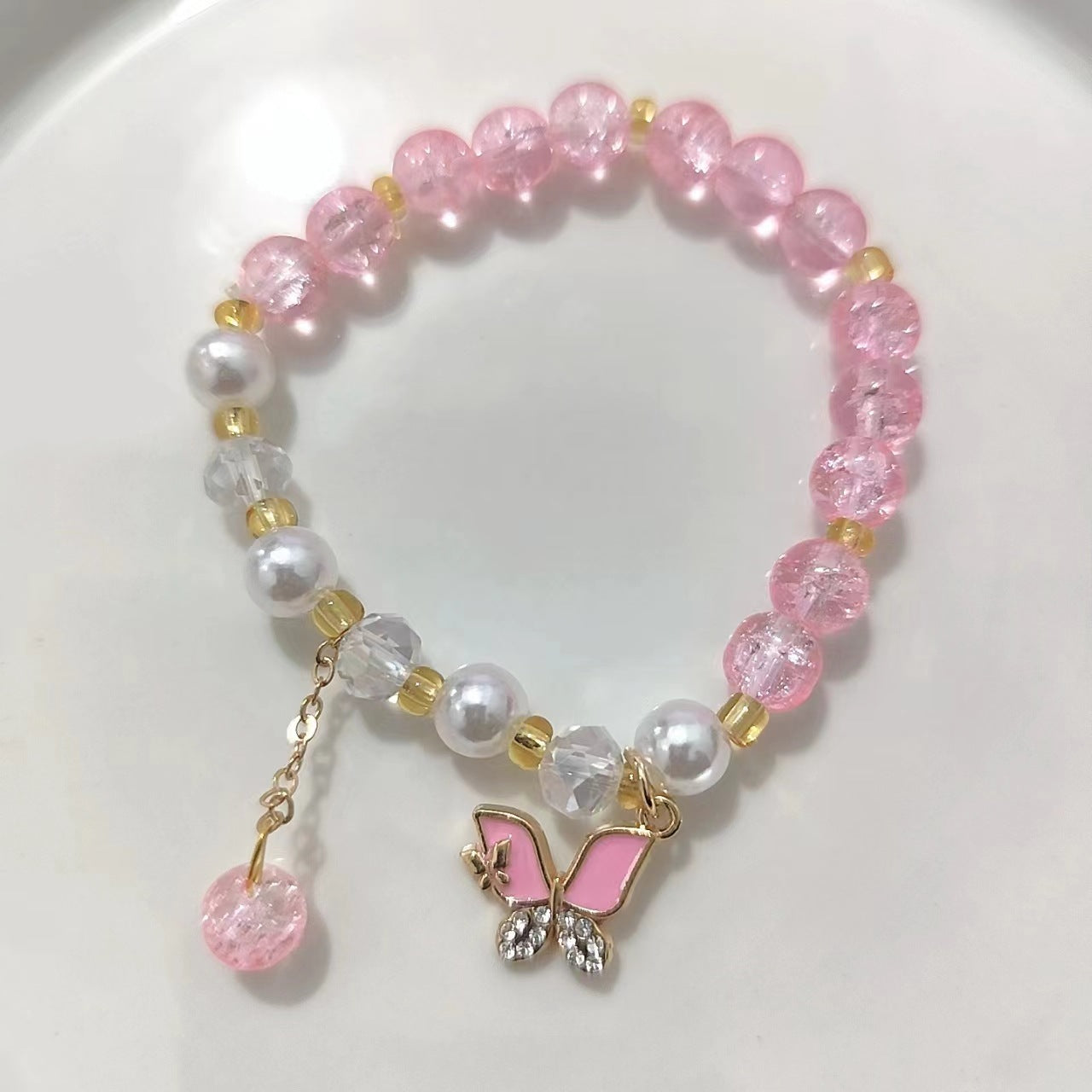 Ink Butterfly Female Chinese Style Joint Bracelets
