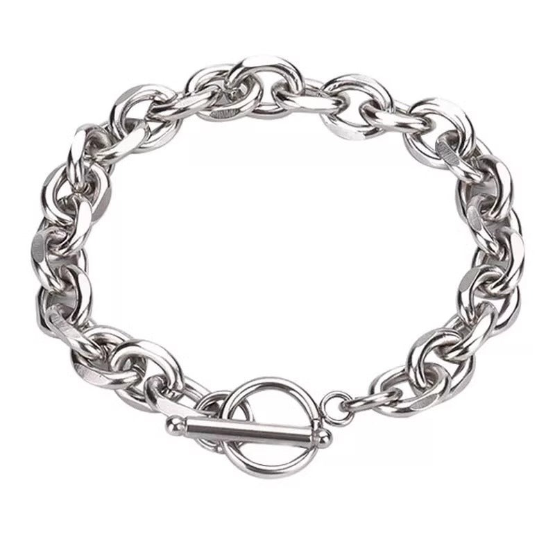 Women's & Men's Fading Cuban Link Chain Fashion Hip Hop Cold Bracelets