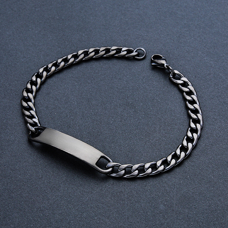 Blank Material Advertising Laser Birthday Gifts Bracelets