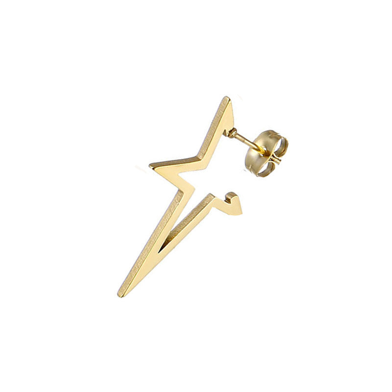 High Sense Retro Ornament Stylish Opening Earrings