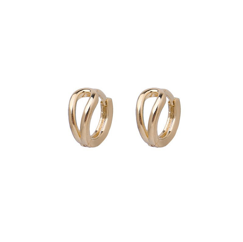 Water Drop Ear Clip Small Simple Earrings