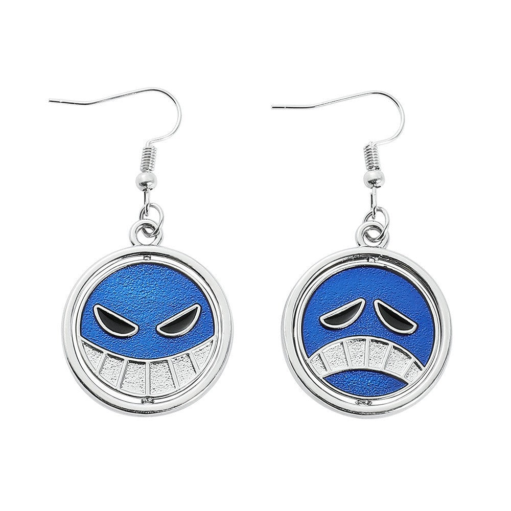 Cartoon One Piece Anime Super Burning Necklaces
