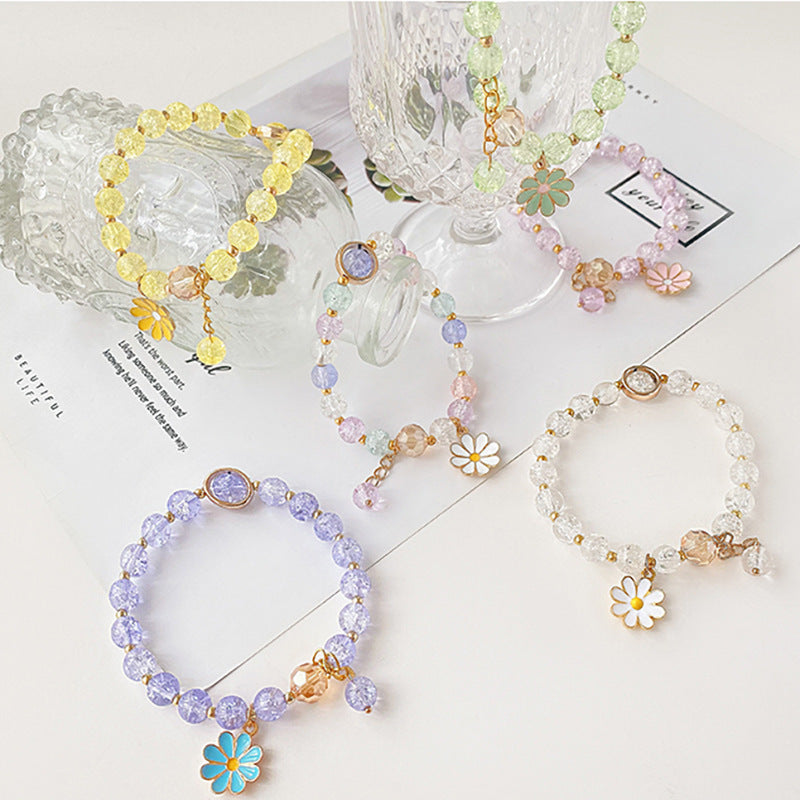 Flower Design High-grade Summer Cold Style Bracelets