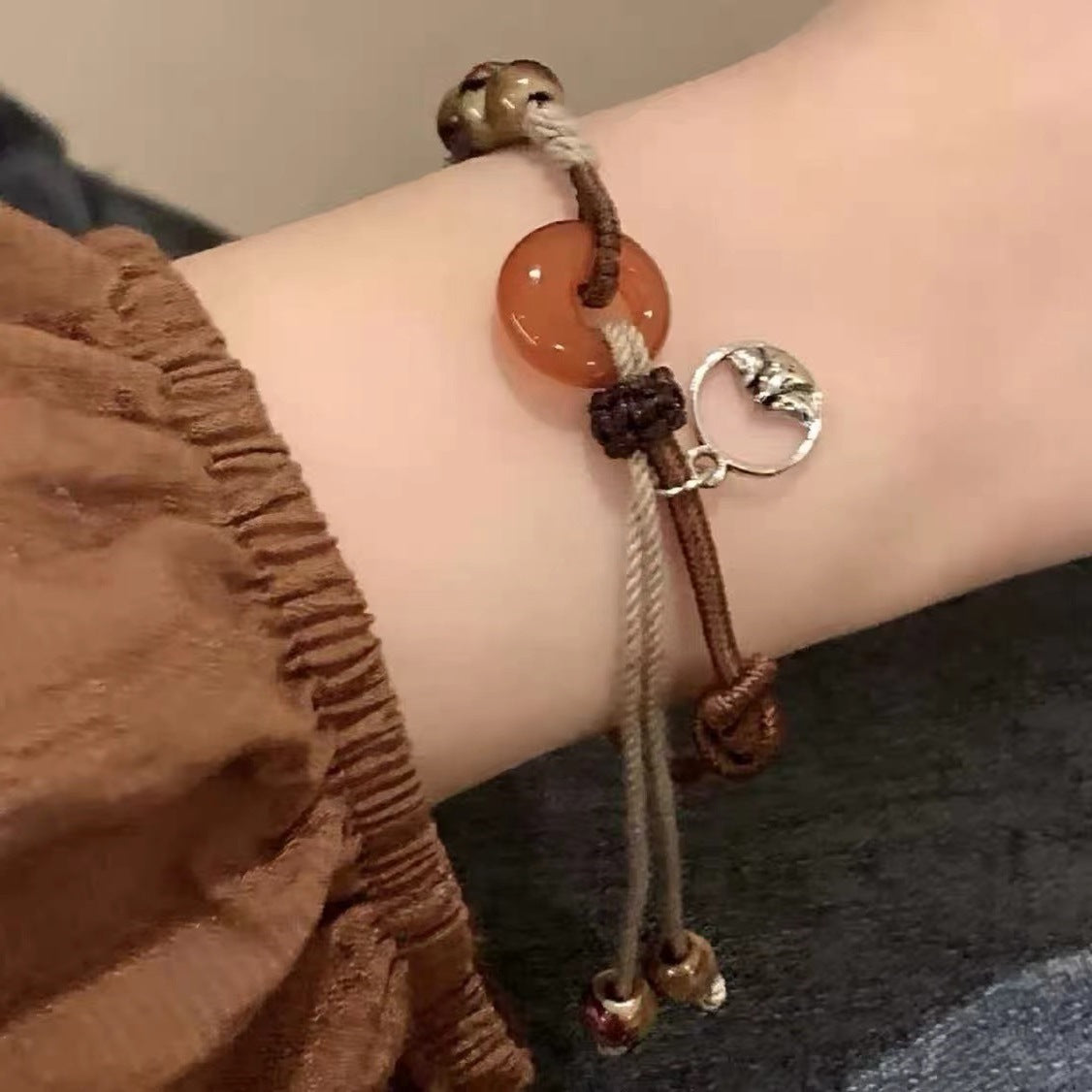 Women's Style Fresh Jade Beaded Live Broadcast Bracelets