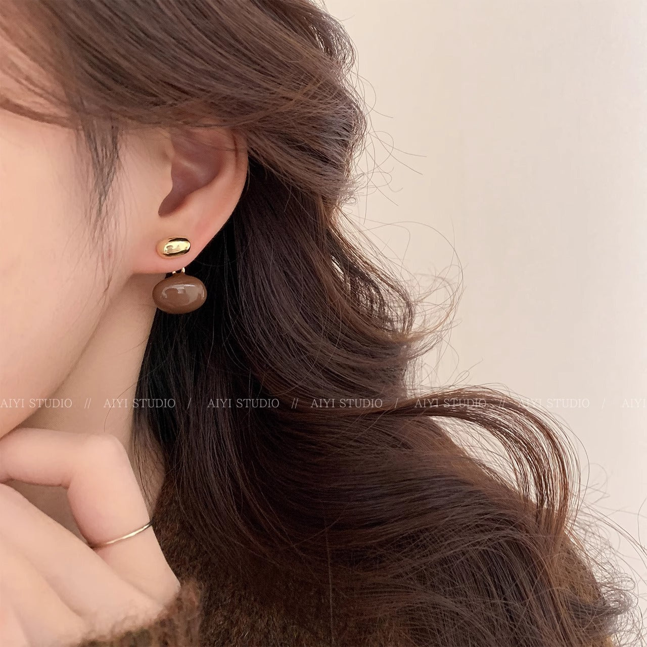 Light Luxury High Sense Elegance Retro Earrings