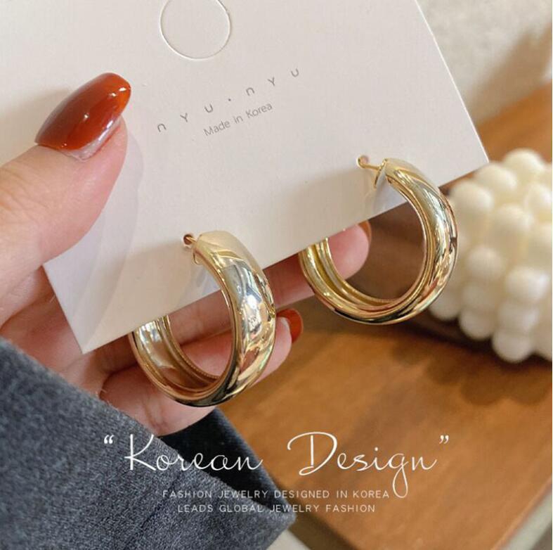 Ear High-grade Retro Metal Matte Simple Rings