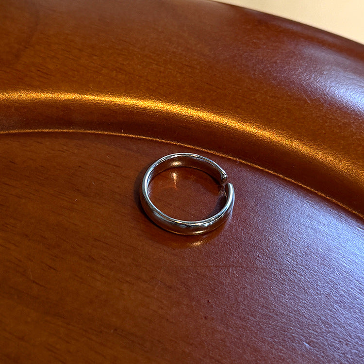 Resin Cold Opening Show Open Copper Electroplating Rings