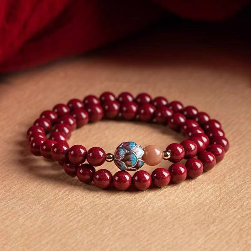 Jade Natural Raw Ore Life Double Bracelets