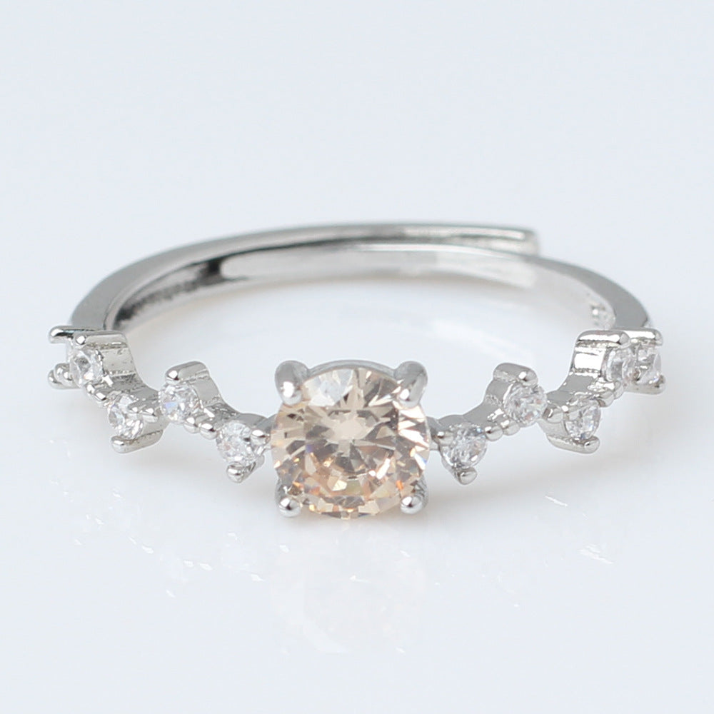 Fresh Sweet Korean Style High Sense Rings