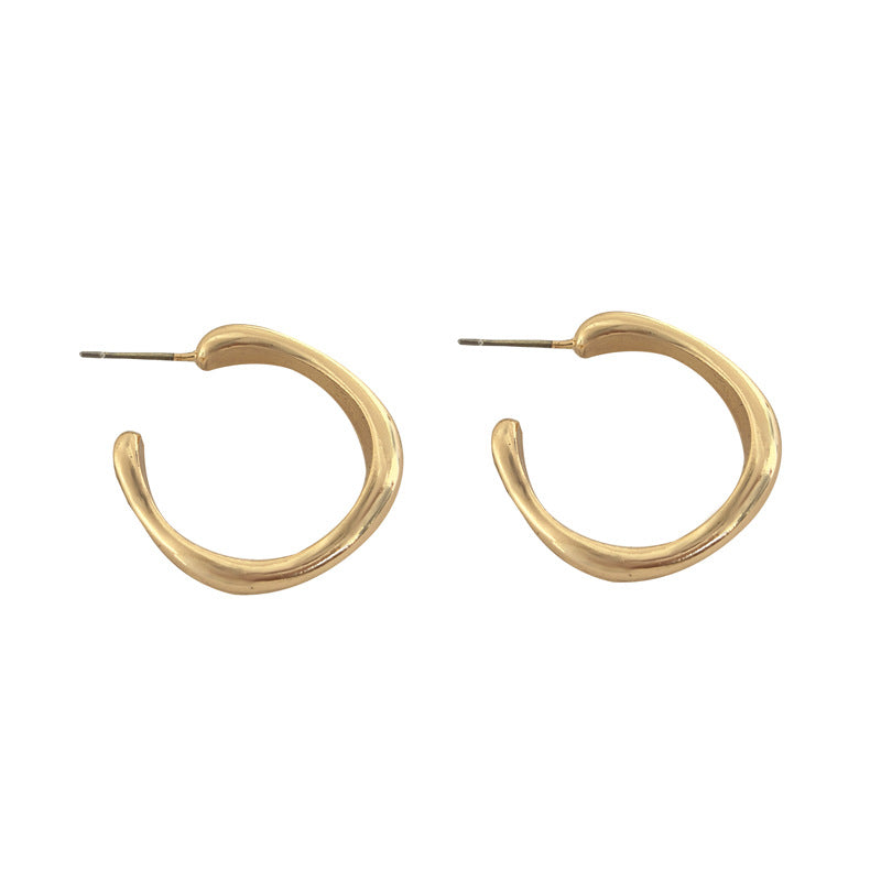 Sier Needle Simple Shaped Graceful Personalized Earrings