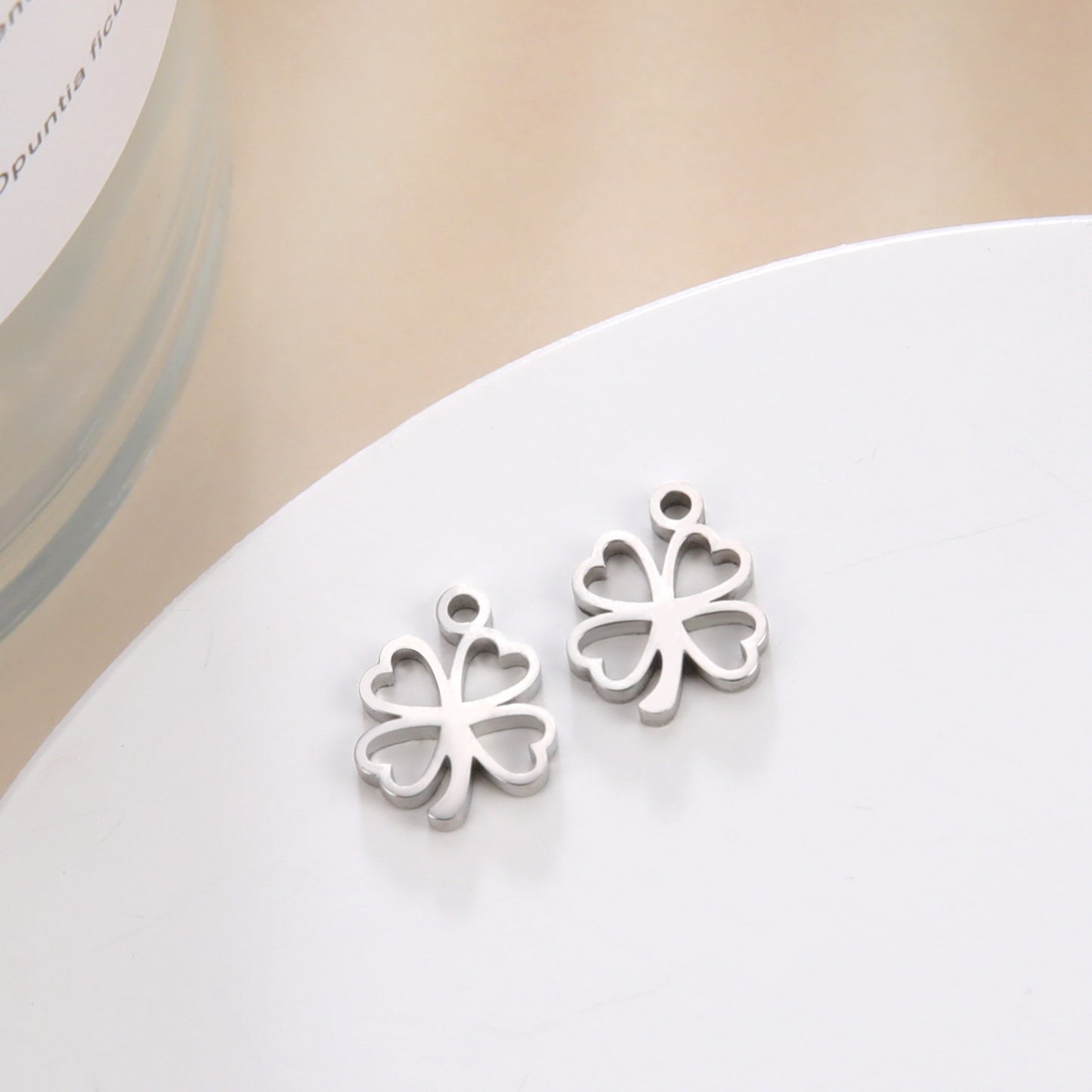 Unique Fashion Accessories Titanium Steel Smooth Pendants