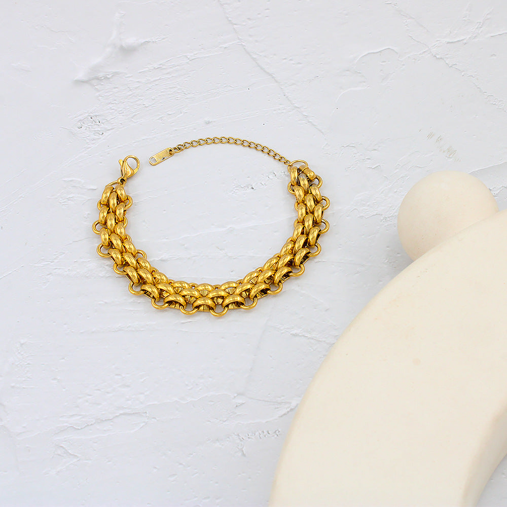Light Luxury Titanium Steel Collar Clavicle Chain Necklaces