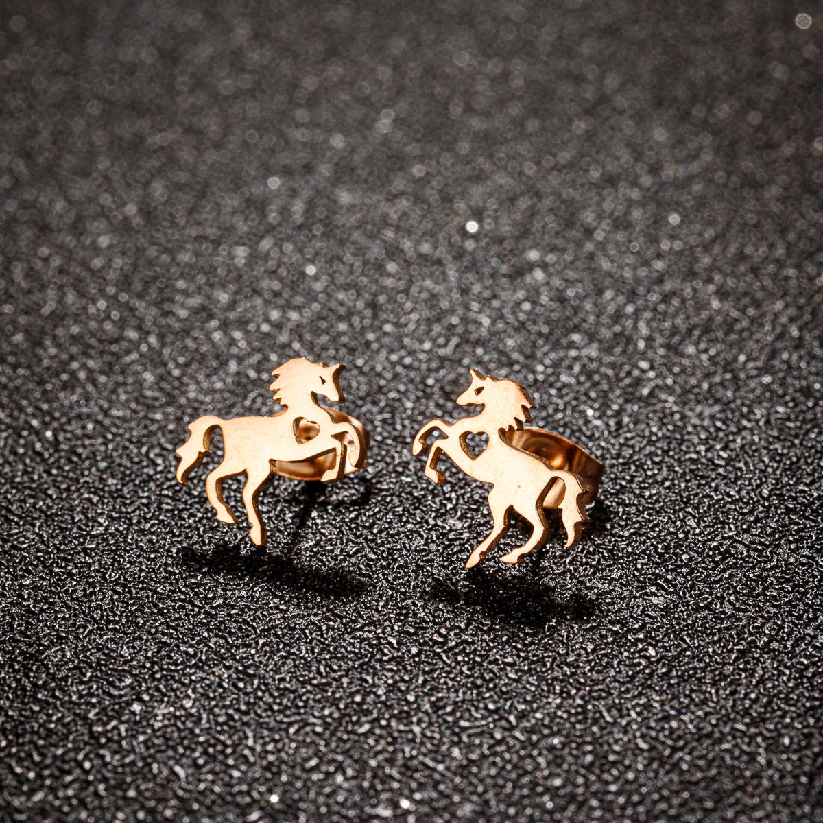 Women's Stainless Steel Simple Fashion Personalized Twee Earrings