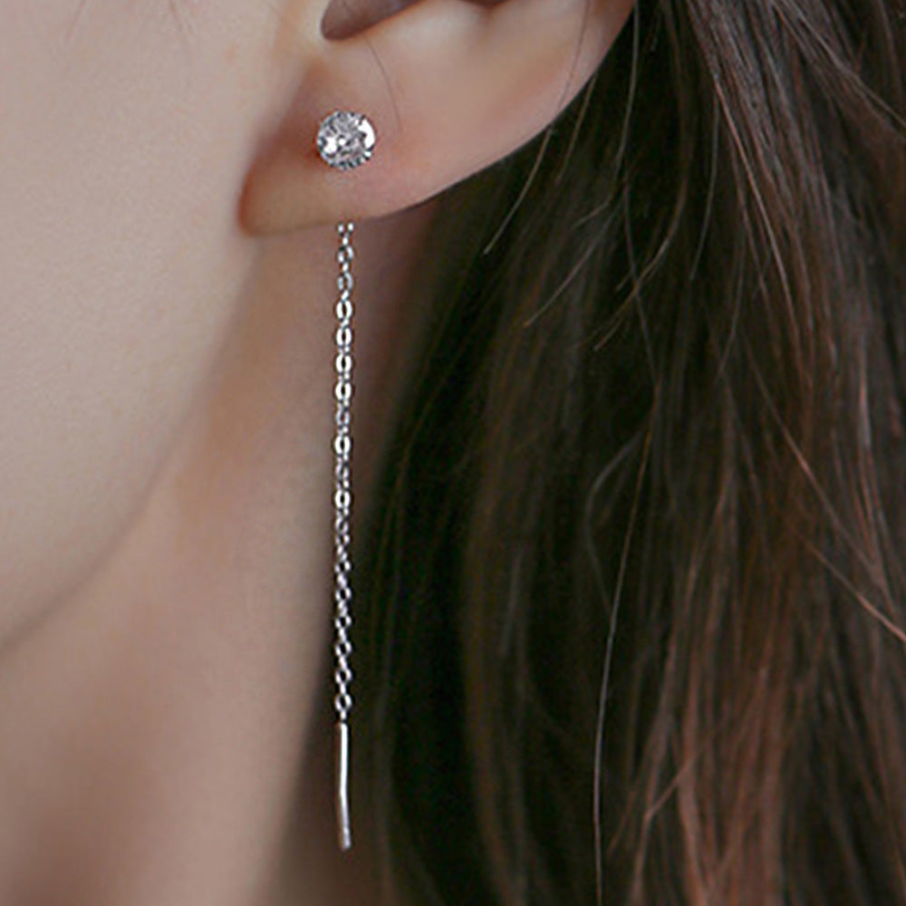 Ear Lines Niche Design Sweet Fresh Temperament Earrings