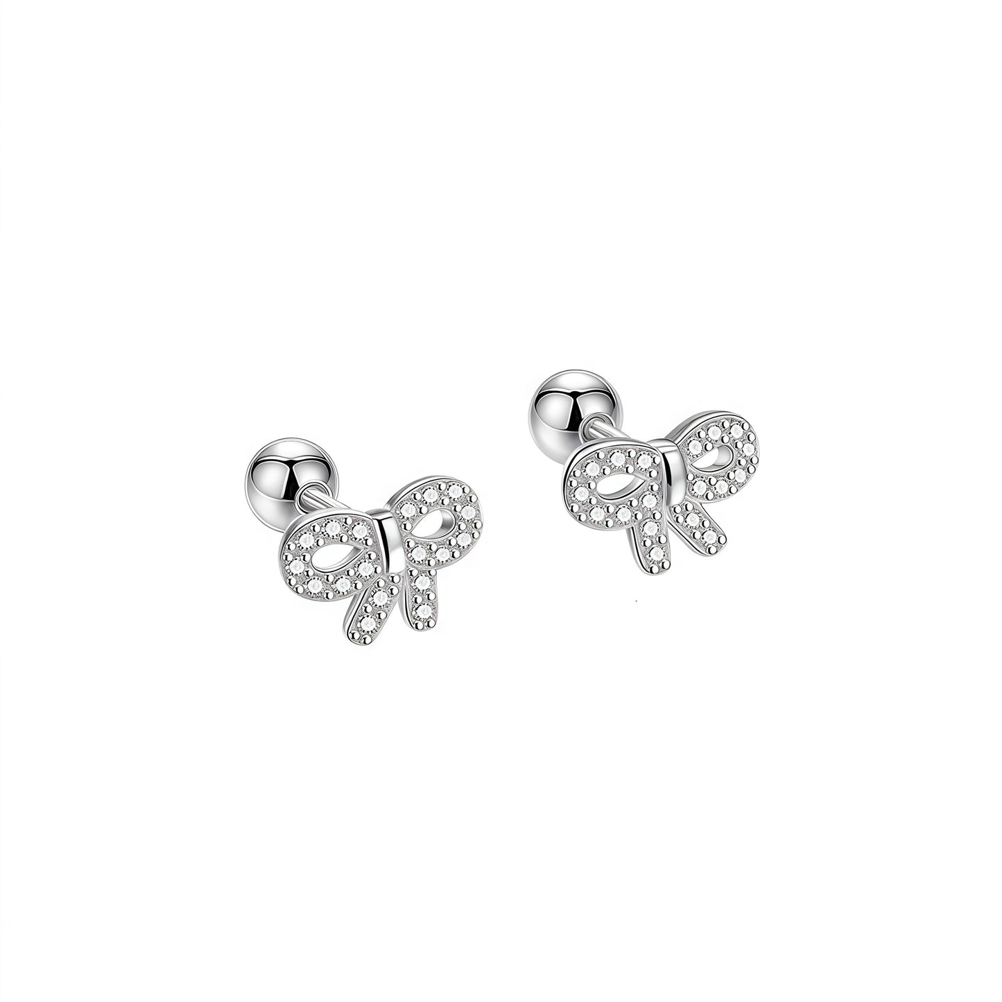 Women's Bow Zircon Exquisite Small Gentle Sweet Rings
