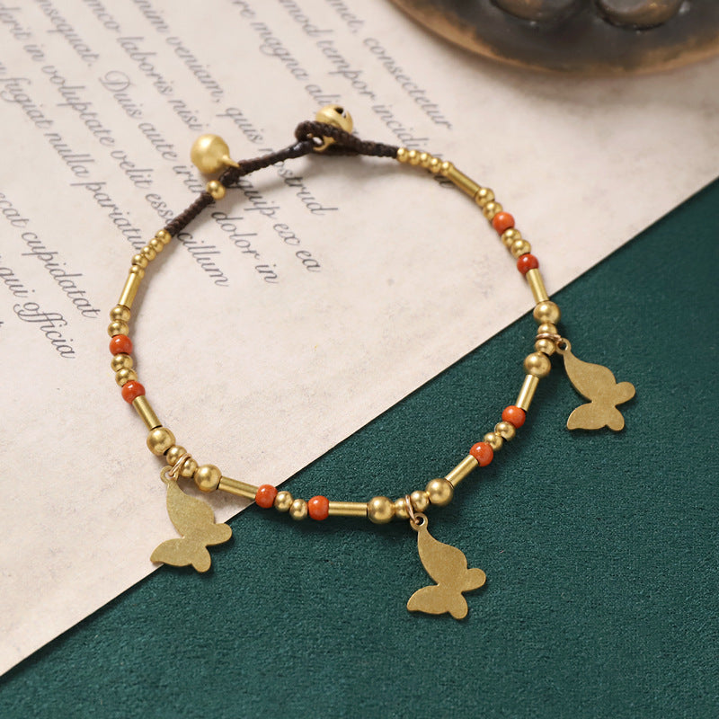 Women's Chinese Ethnic Style Woven Niche Retro Bracelets