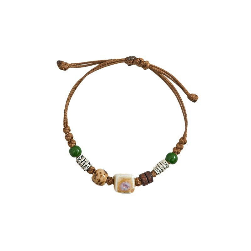 Chinese Style Woven Beads Girlfriends Mori Bracelets
