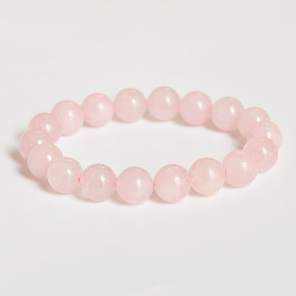 Style Simple Pink Crystal Natural Gift Bracelets