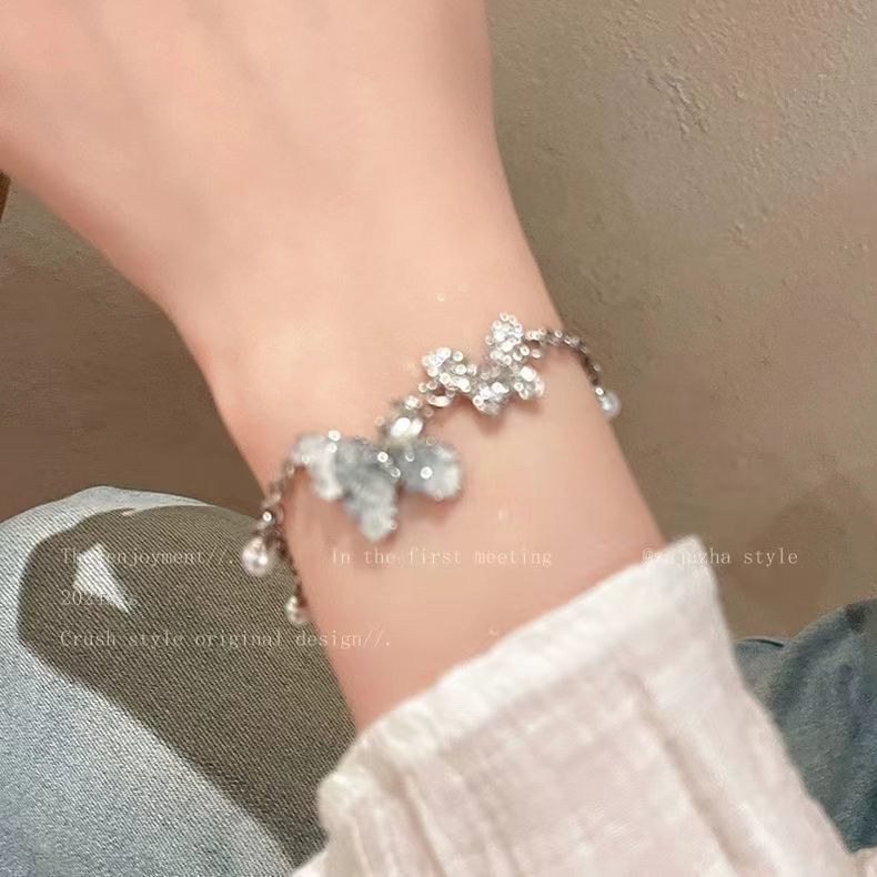 Butterfly Female Summer Light Luxury Minority Bracelets