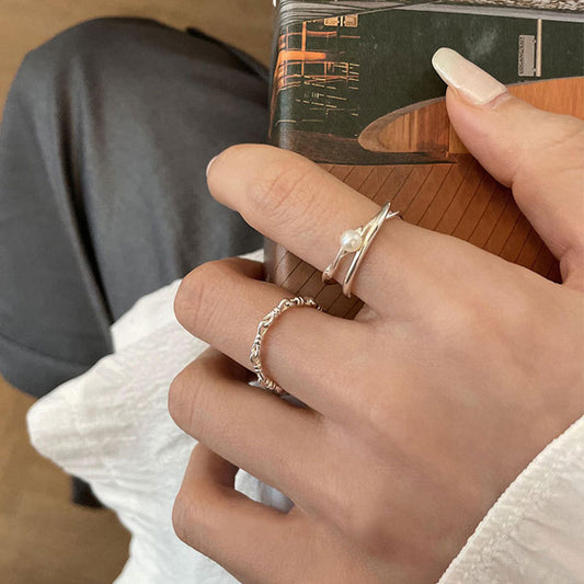 High Sense Chain Fashion Personality Bends Rings