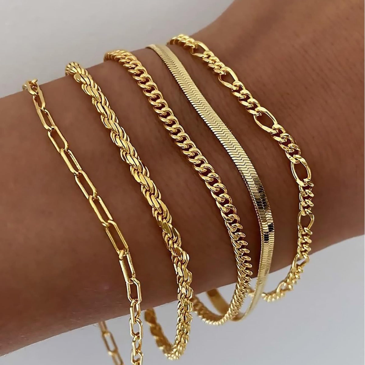 Ornament Exquisite Suit Personality Retro Metal Bracelets