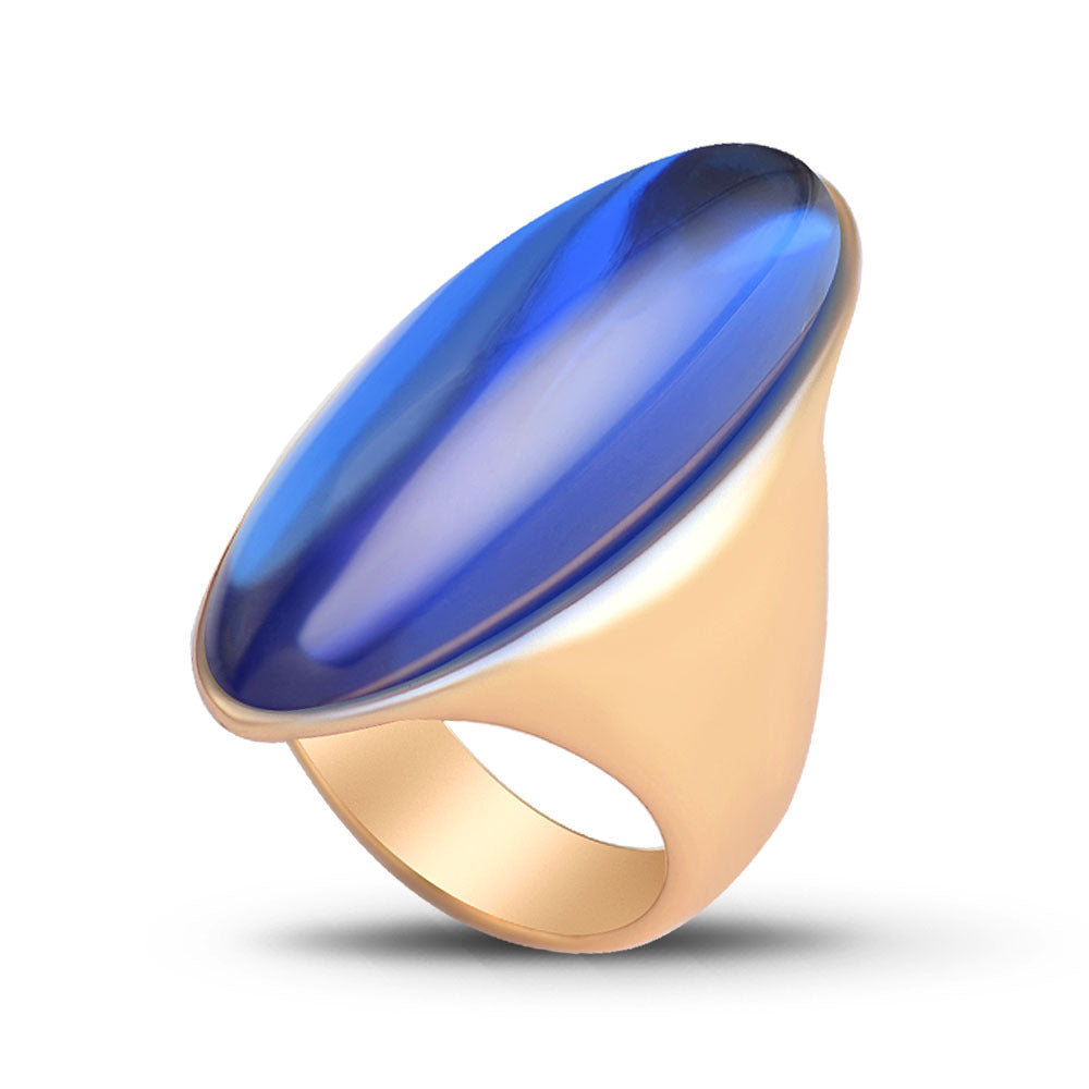 Women's Niche Jewelry Vintage Gemstone Small Commodity Rings