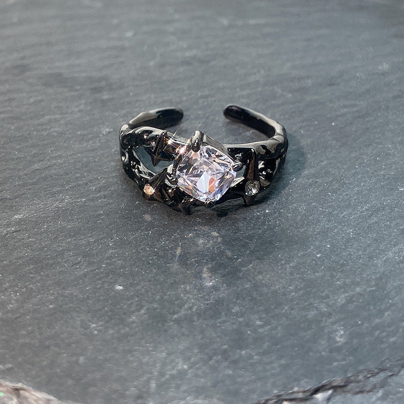 Asterism High Sense Dark Style Female Trendy Rings