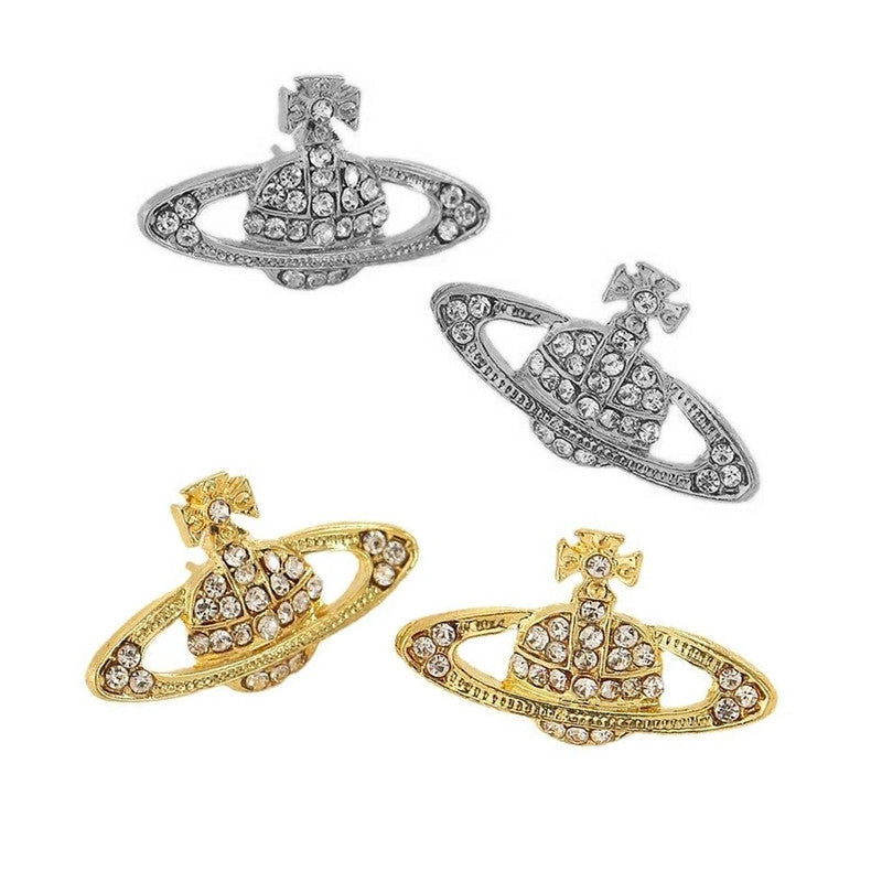 Planet Eardrops Female Fashion Simple Creative Earrings